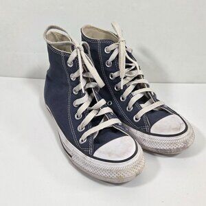 Converse Chuck Taylor All Star high-top canvas sneakers  navy blue Navy Size 3